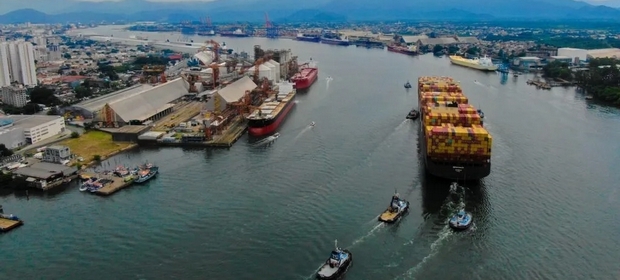 TCU suspende licitação para aprofundamento do Canal do Porto de Santos